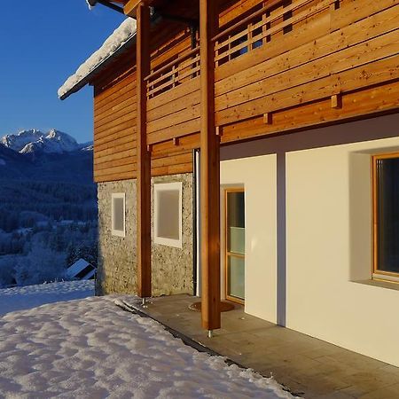 Apartmán Der Weber - Haus Der Zukunft Hermagor-Pressegger See Exteriér fotografie