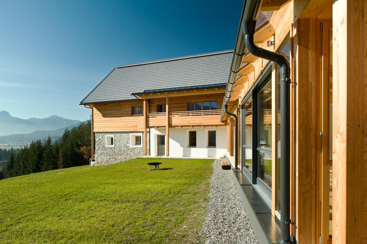 Apartmán Der Weber - Haus Der Zukunft Hermagor-Pressegger See Exteriér fotografie